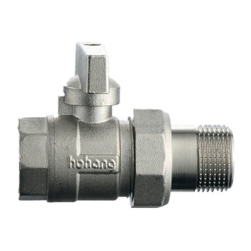 flexible union female thread to male thread brass ball valve